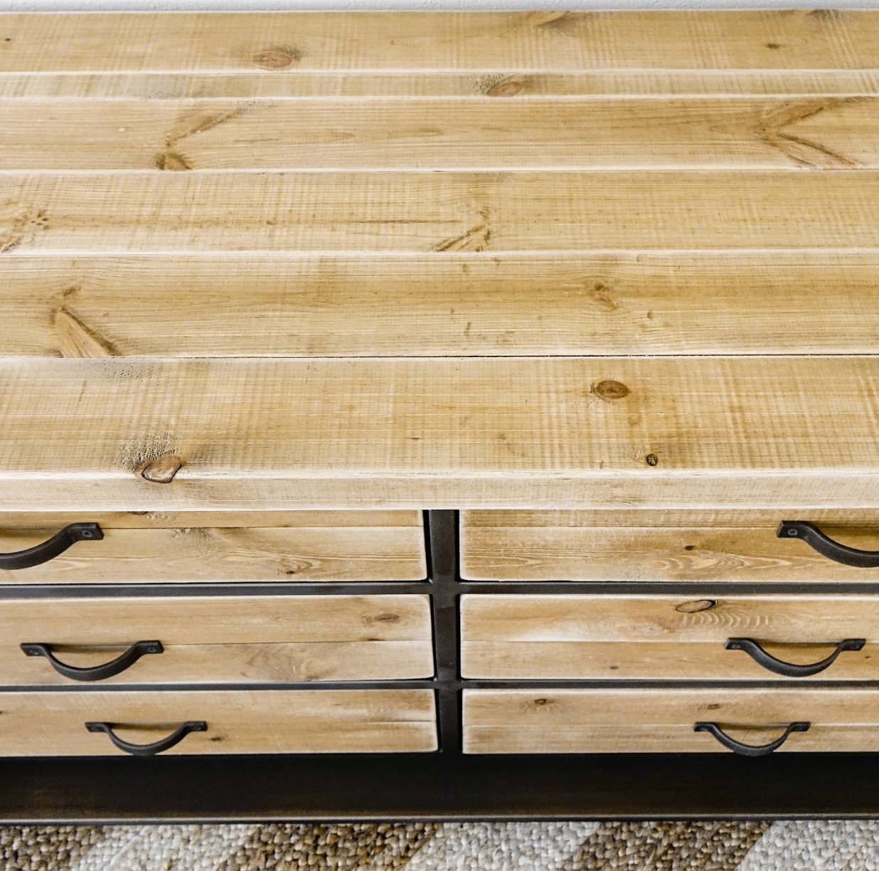 Buffet en bois et metal - SOLID