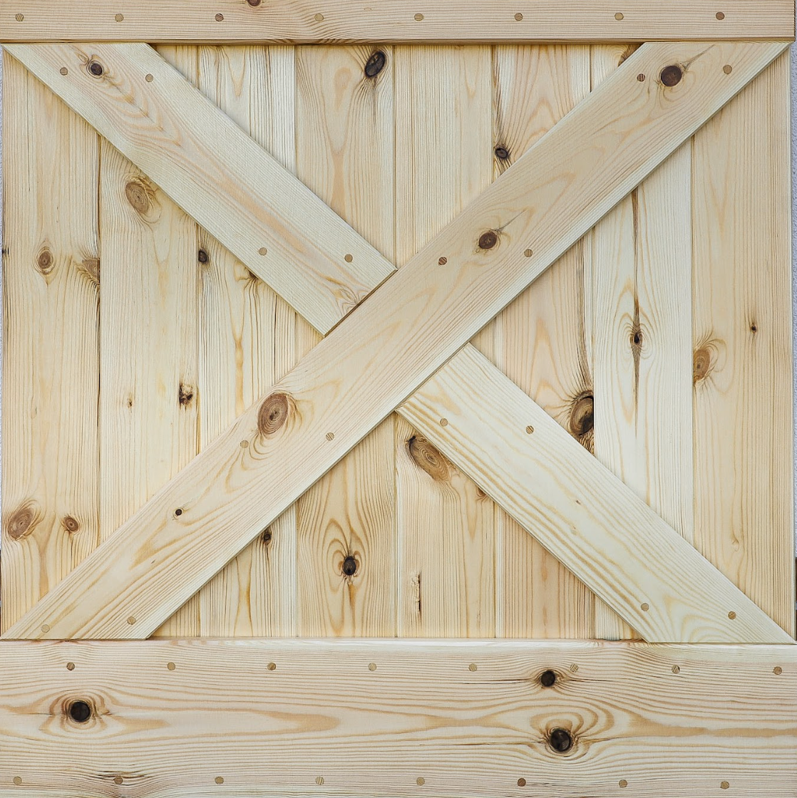 Porte coulissante intérieur en bois - Sur mesure