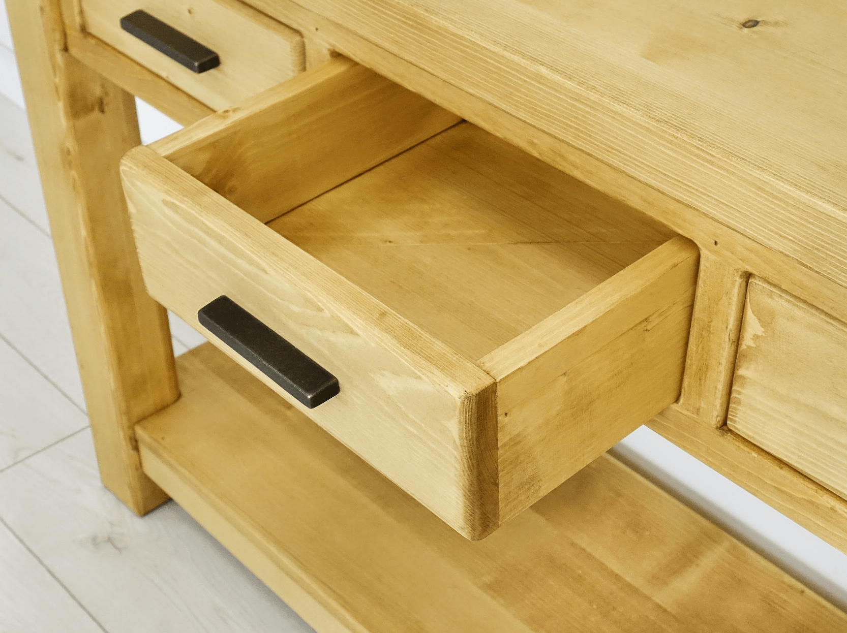 Copie de Console bois clair tiroir - La fabrique du meuble